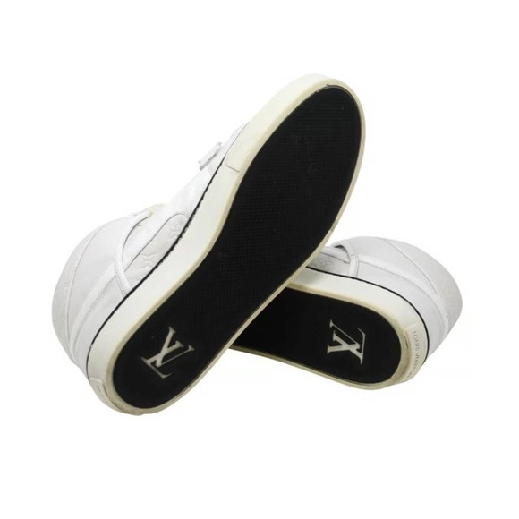 Louis Vuitton Monogram 9 White High Top Shoes LV-S0927P-B002 - Picture 9 of 9